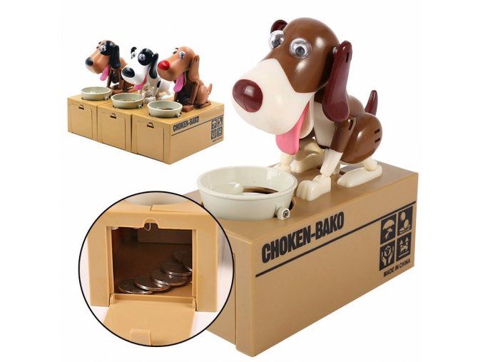 Pokladnička robotický pejsek