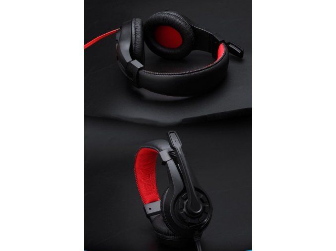 Herní sluchátka s mikrofonem