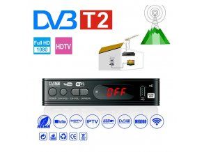 Set-top box DVB-T2 s WIFI