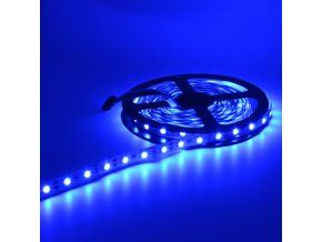 Led pásek 5m modrá
