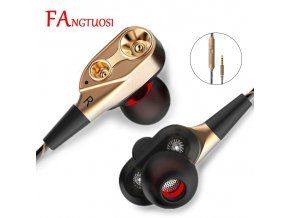 Sluchátka hybrid dynamic s mikrofonem