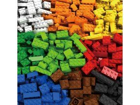 Stavebnice kostky 1000 kusů