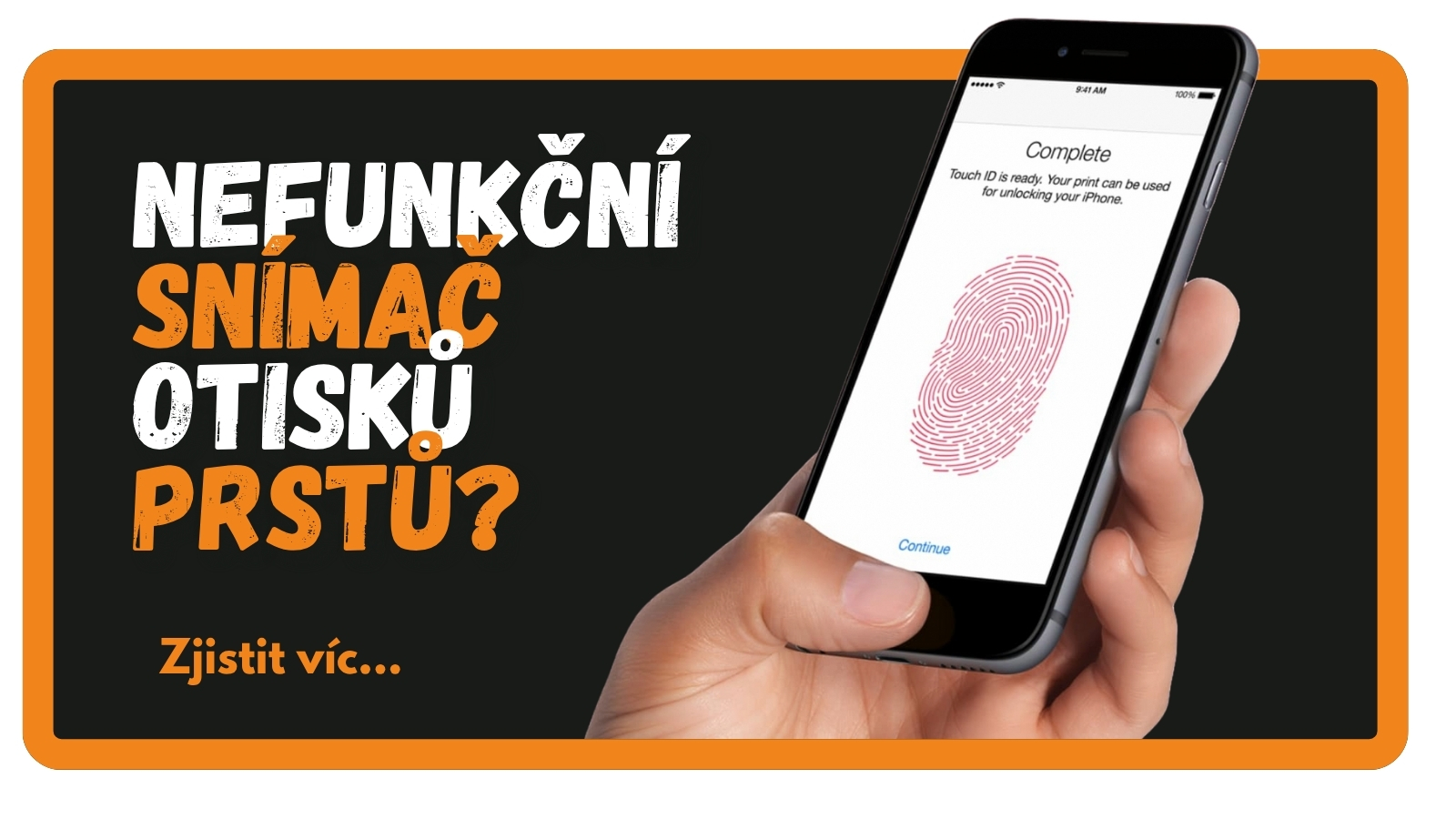 Čtečka otisků prstů nefunguje? Možné příčiny a řešení.