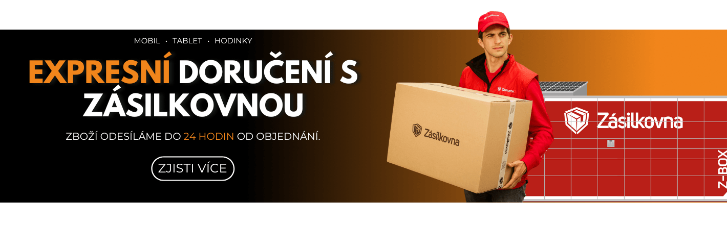 Expresní doručení se Zasilkovnou!