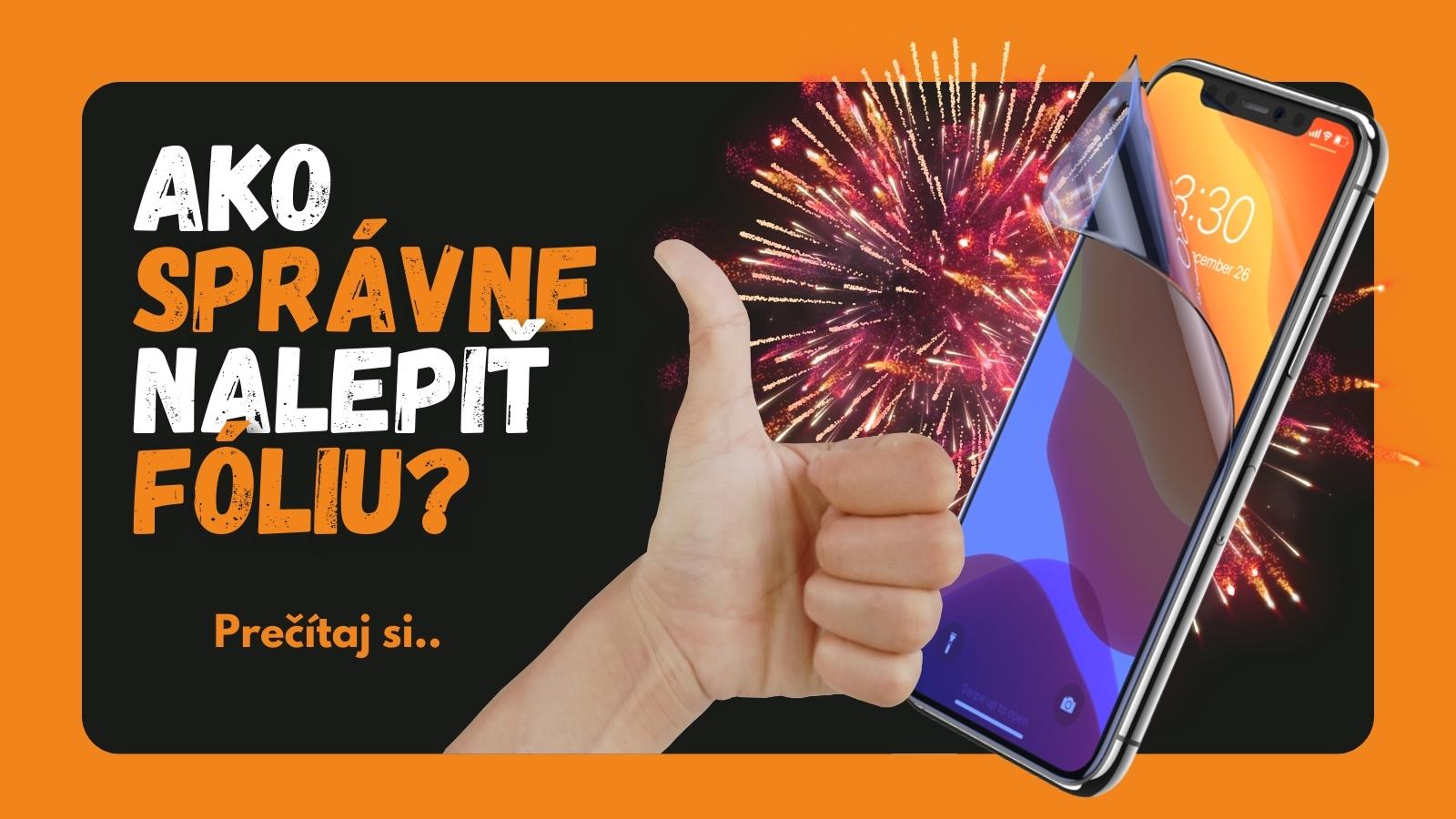 Ako nalepiť ochrannú fóliu na telefón?