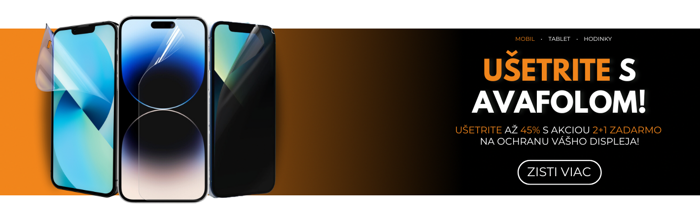 Ušetrite s Avafolom! 2+1 zadarmo