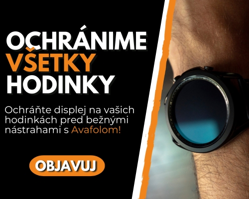 Ochráň svoje smartwatch!