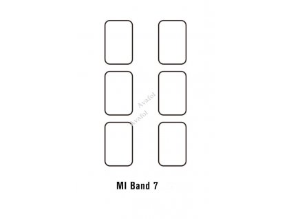 xiaomi band 7 Pro folia na hodinky avafol