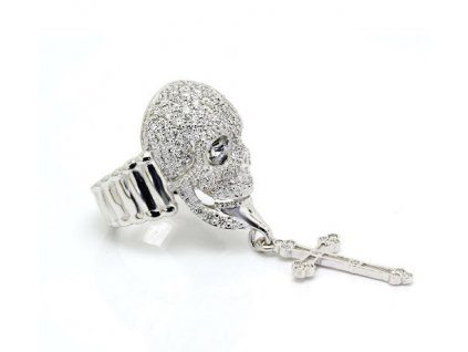 Prsteň s lebkou Dongara