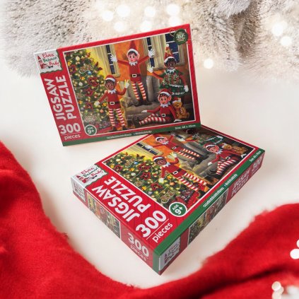 Zlobivý Elf puzzle velké