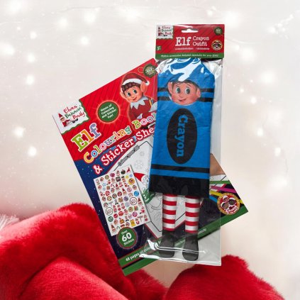 Zlobivý elf omalovánky