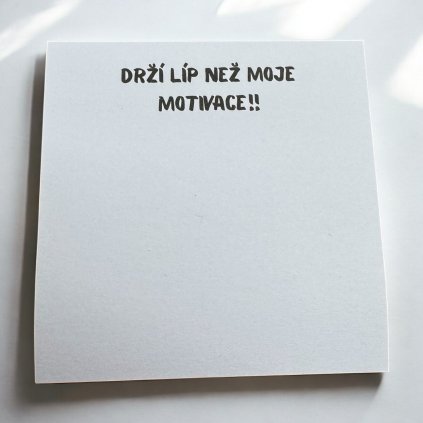 Samolepící bloček dárek pro kolegu