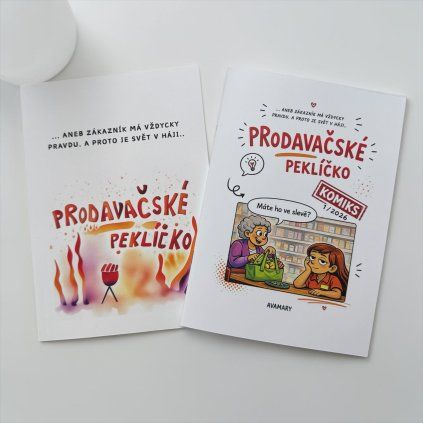 Dárek kniha pro prodavače