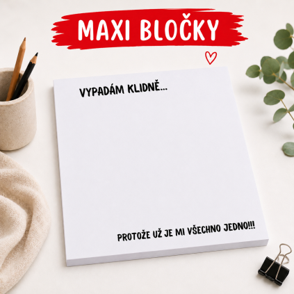 Samolepící bloček Maxi