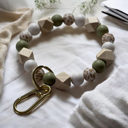 náramek na klíče safari