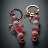 Klíčenka "Růžové rodeo"