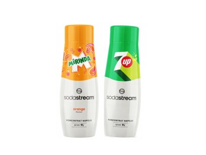 Mirinda + 7Up set concentrate syrup SodaStream