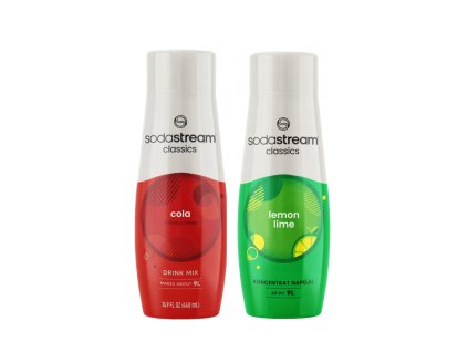 SODASTREAM Koncentrátum készlet COLA + CITROM-LIME
