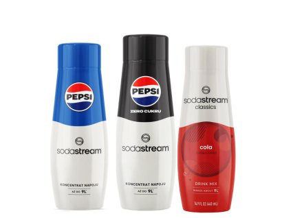 Syropy SODASTREAM COLA PEPSI PEPSI MAX