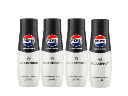 SODASTREAM 4 x PEPSI MAX sirupy