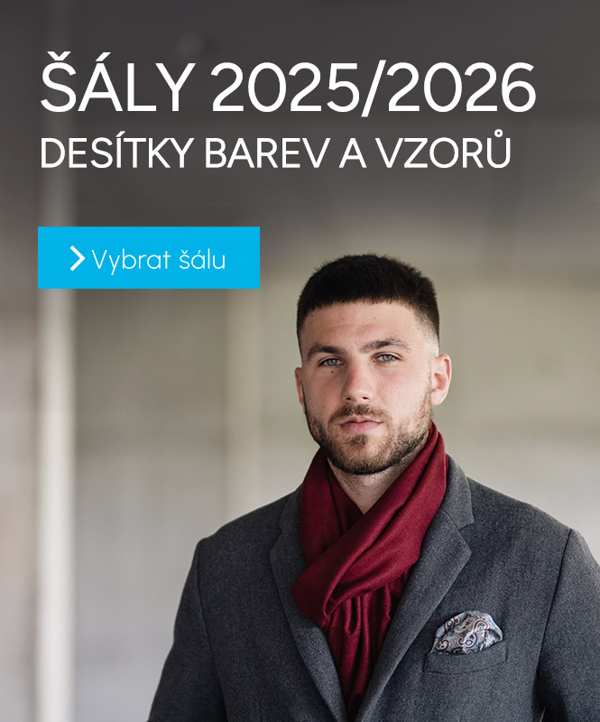 Nová kolekce šál 2025/2026. Výběr z desítek barev a vzorů.