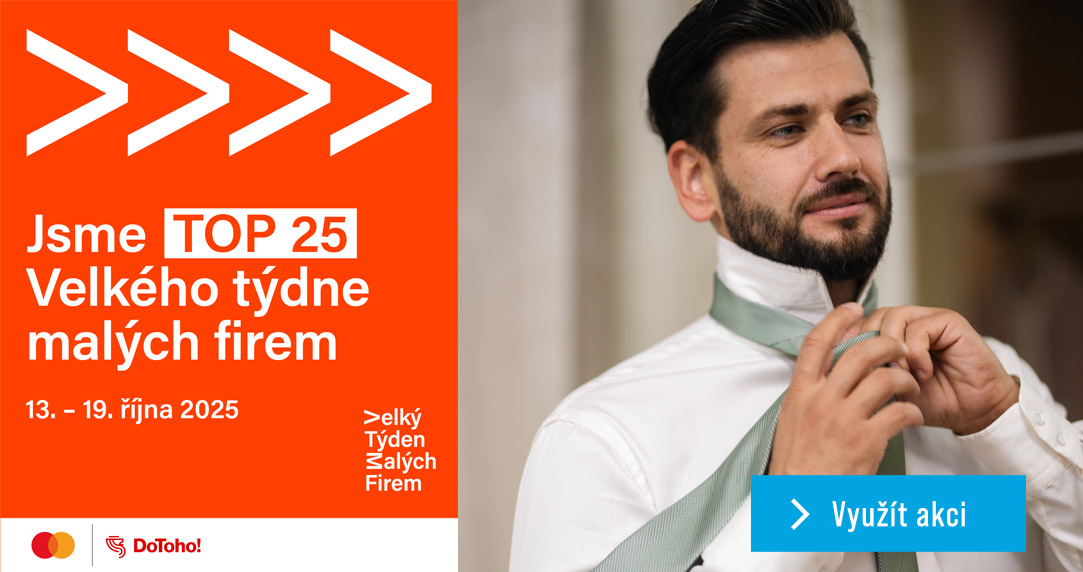 Jsme TOP 25 Velkého týdne malých firem