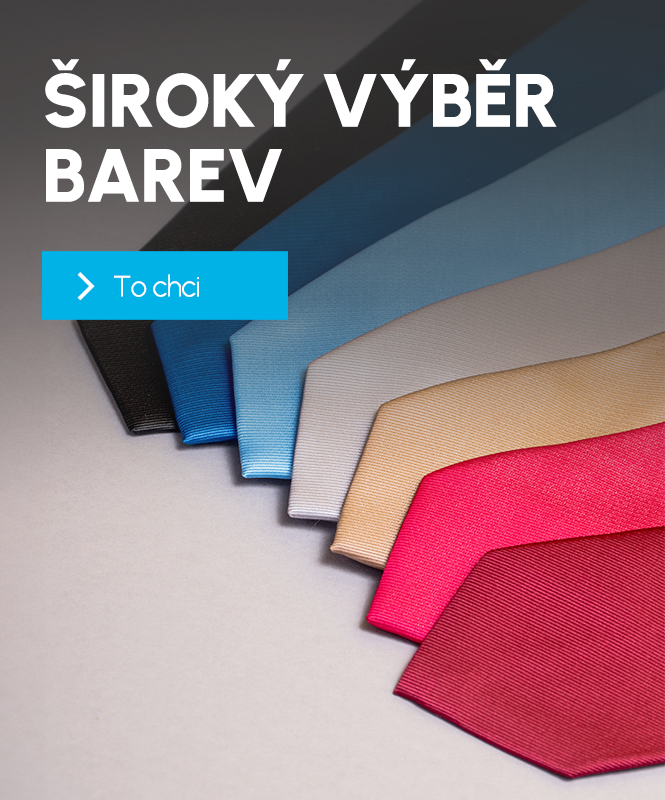 Široký výběr barev