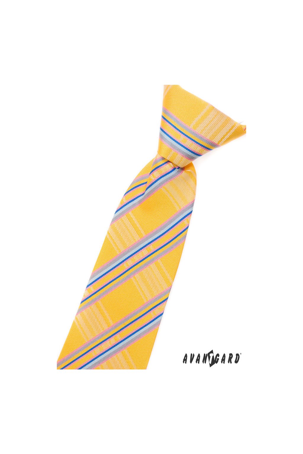 Chlapecká kravata, 558-1206, Žlutá
