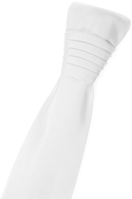 Regata PREMIUM a kapesníček, 577-95019, Bílá MAT