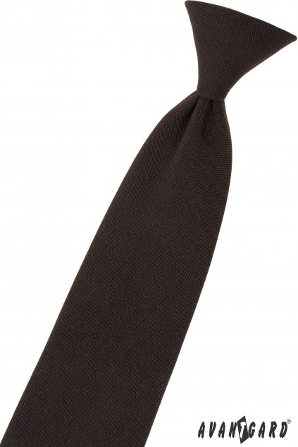 Chlapecká kravata, 558-9855, Hnědá