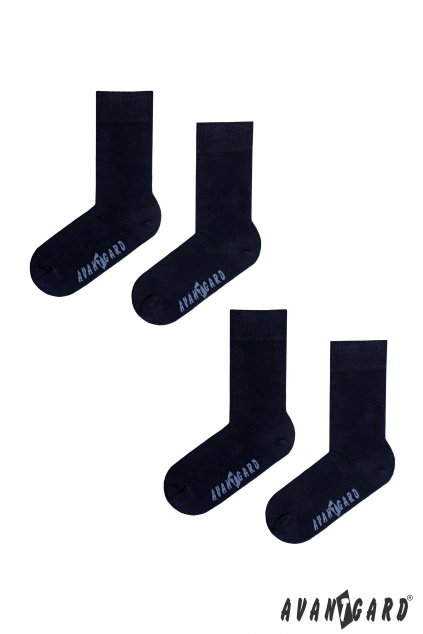 Set Ponožky 2 páry, 778-05007, Modrá