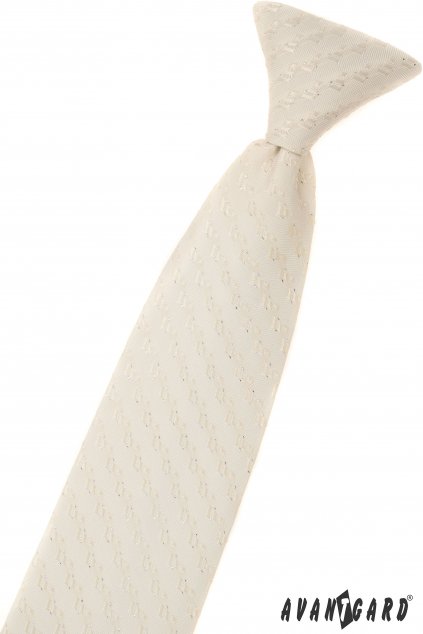 Chlapecká kravata, 558-9341, Ivory