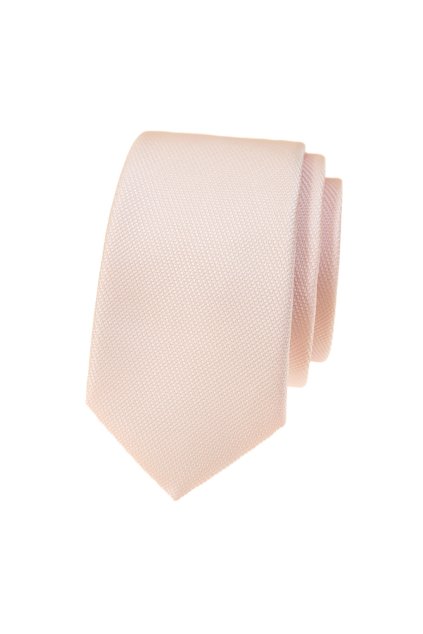 Kravata SLIM LUX, 571-81479, Lososová
