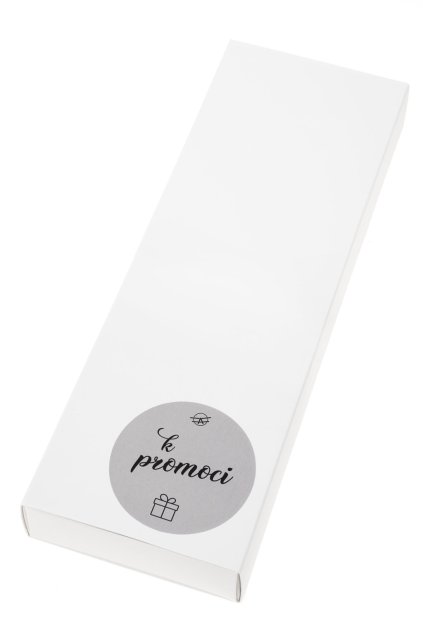 Dárková krabička na kravatu K promoci, 930-1014, Bílá matná