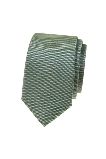Kravata SLIM LUX, 571-22525, Zelená/šalvějová