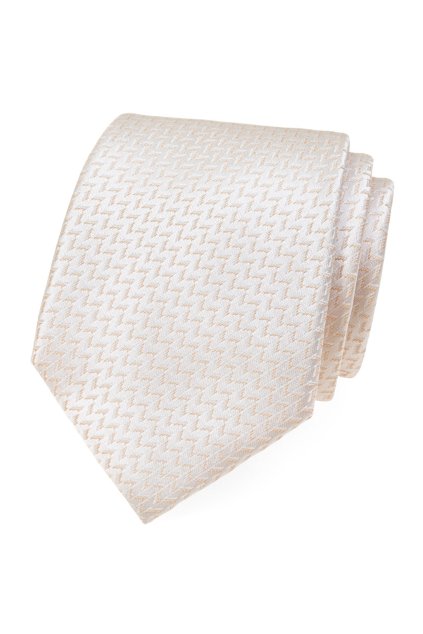 Kravata LUX, 561-22203, Ivory