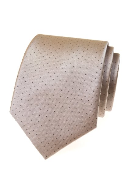 Kravata LUX, 561-22294, Béžová