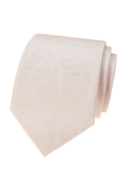 Kravata LUX, 561-9365, Smetanová/pudrová