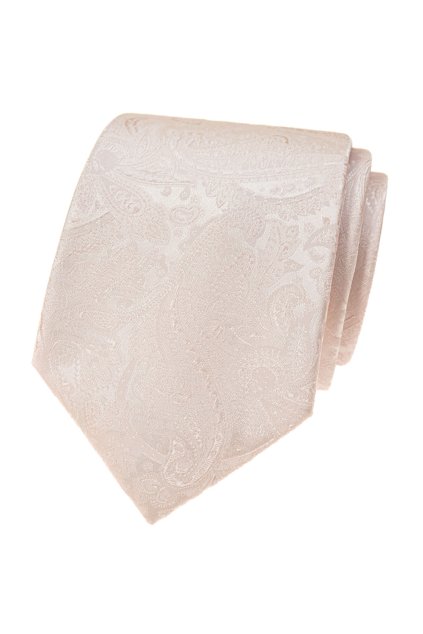 Kravata LUX, 561-9369, Smetanová/pudrová