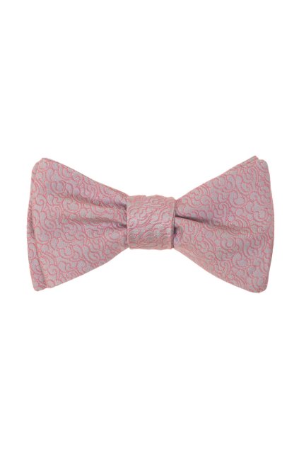 Vázací motýlek s kapesníčkem, 578-22625, Pudrová