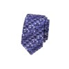 Kravata SLIM LUX, 571-2022, Fialová, barva roku 2022