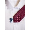 Kravata SLIM LUX, 571-22266, Bordó