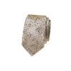 Kravata SLIM LUX, 571-22296, Béžová