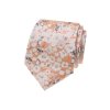 Kravata LUX, 561-22457, Broskvová/modrá