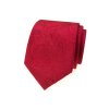 Kravata LUX, 561-22473, Červená