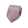 Kravata LUX, 561-22484, Šedá/růžová
