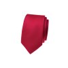 Kravata SLIM LUX, 571-22403, Červená