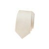 Kravata SLIM LUX, 571-22523, Smetanová/Ivory