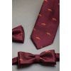 Kravata LUX, 561-62232, Bordó/liška