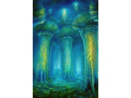 obraz chram ticha 90 x 60 cm